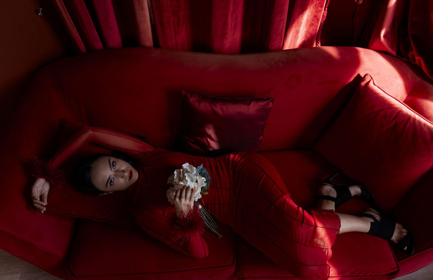 Editorial beauty portrait